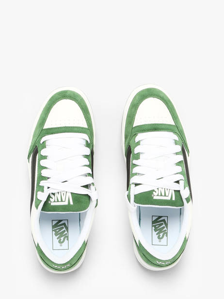 Sneakers Hylane En Cuir Vans Vert men D26BR1 vue secondaire 4
