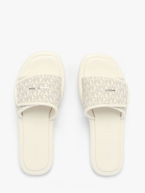 Mules Suki Michael kors Blanc accessoires KFA1B150
