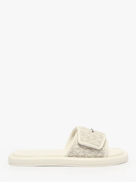 Mules Suki Michael kors Blanc accessoires KFA1B150 vue secondaire 1