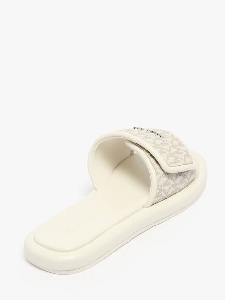 Mules Suki Michael kors Blanc accessoires KFA1B150 vue secondaire 3