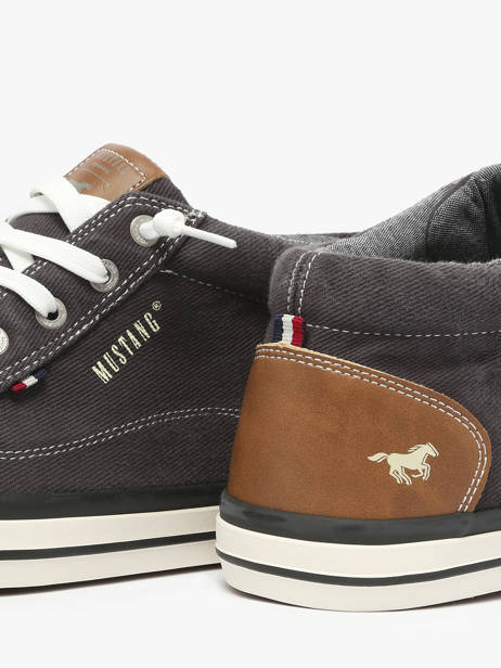 Sneakers Mustang Noir men 4072507 vue secondaire 3