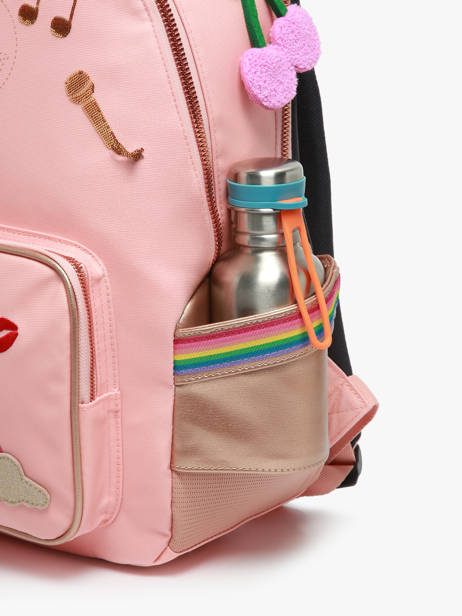 Sac à Dos Bobby 1 Compartiment Jeune premier Rose daydream girls G vue secondaire 5