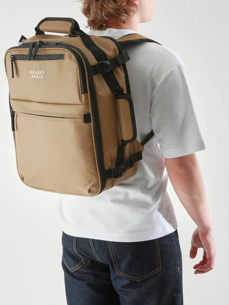 Sac à Dos Business Delsey Beige maubert 2.0 3813640W vue secondaire 1