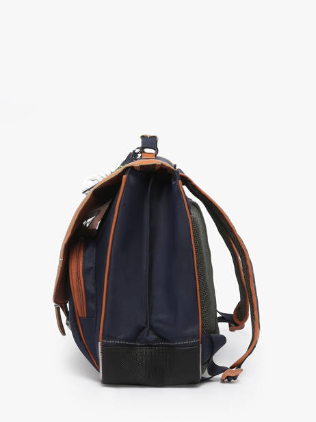 Cartable 2 Compartiments Tann's Bleu les fantaisies g 41111 vue secondaire 1
