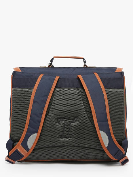 Cartable 2 Compartiments Tann's Bleu les fantaisies g 41111 vue secondaire 3