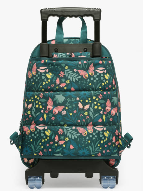 Sac A Dos à Roulettes 2 Compartiments Tann's Vert les fantaisies f 73266 vue secondaire 5
