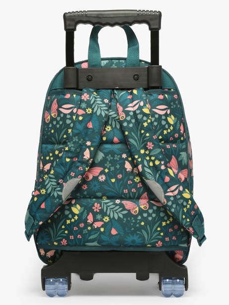 Sac A Dos à Roulettes 2 Compartiments Tann's Vert les fantaisies f 73266 vue secondaire 4
