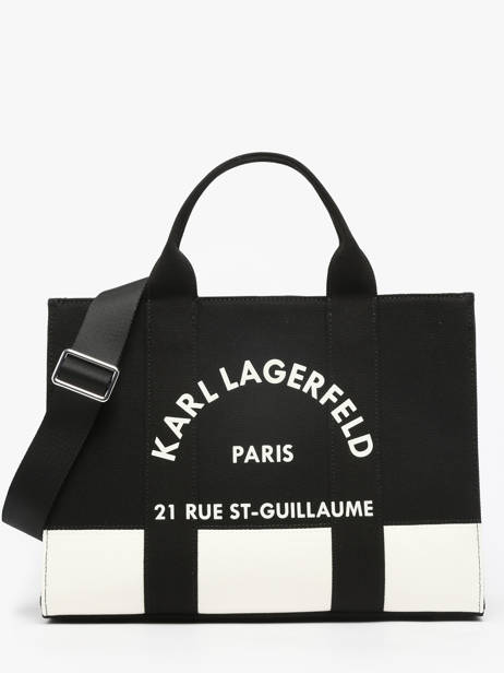 Sac Ã  Main Rsg Coton Karl lagerfeld Noir rsg A3W50025