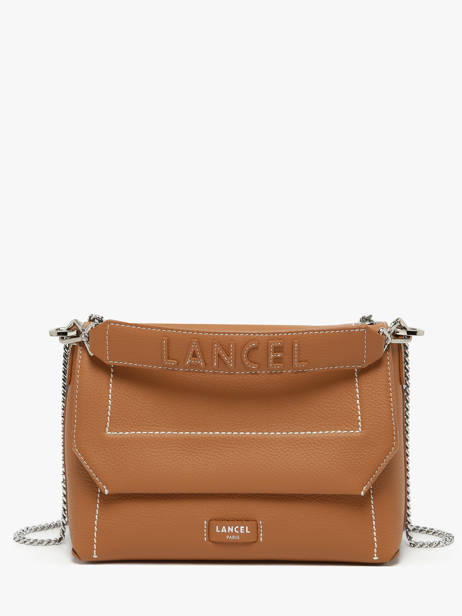Sac BandouliÃ¨re Ninon Cuir Lancel Marron ninon A13782