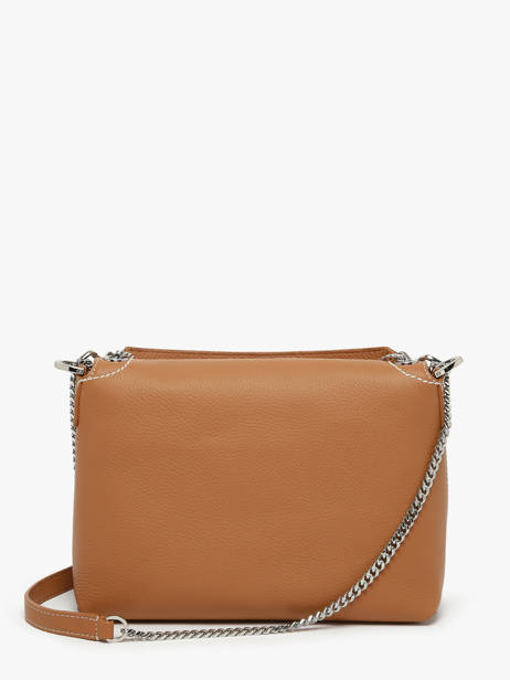 Sac BandouliÃ¨re Ninon Cuir Lancel Marron ninon A13782 vue secondaire 4