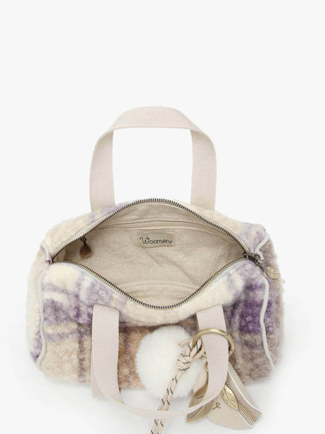 Sac Bandoulière Alyssum Woomen Violet alyssum WALS12 vue secondaire 3