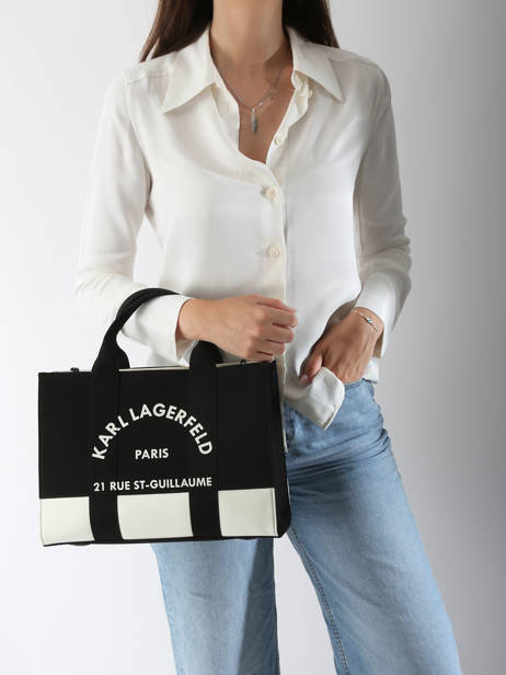 Sac Ã  Main Rsg Coton Karl lagerfeld Noir rsg A3W50025 vue secondaire 1