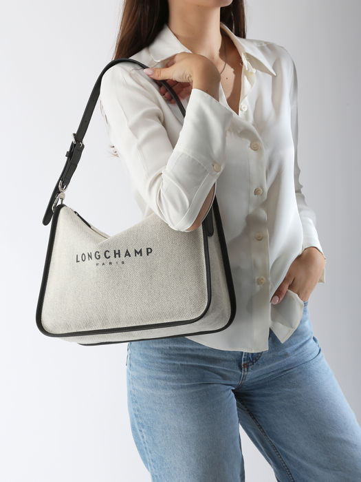 Longchamp Essential toile Besaces Beige