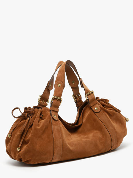 Sac Porté épaule Folk Cuir Gerard darel Marron folk DAS01407 vue secondaire 1
