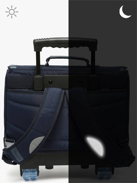 Cartable à Roulettes 2 Compartiments Tann's Bleu les fantaisies g 42143 vue secondaire 6