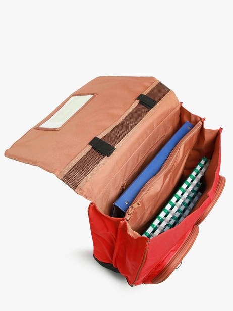 Cartable à Roulettes 2 Compartiments Tann's Rouge les fantaisies g 43124 vue secondaire 3