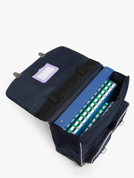 Cartable Tann's Bleu les fantaisies f 45274 vue secondaire 3