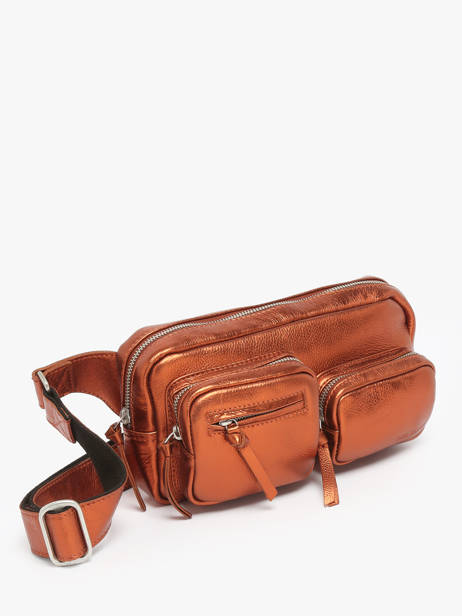 La Banane 90s Cuir Paul marius Marron 90's BANAN90S vue secondaire 2