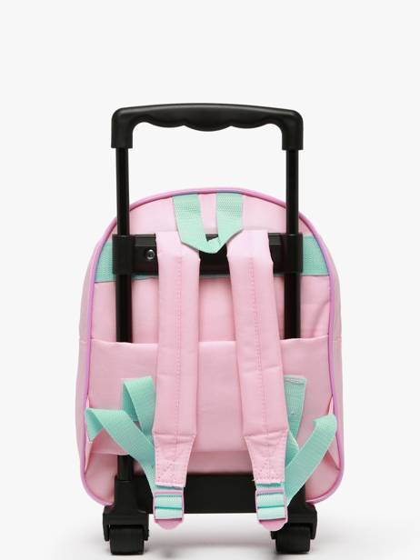 Mini Sac A Dos à Roulettes  Lilo & stitch Rose great escapes 79500304 vue secondaire 4