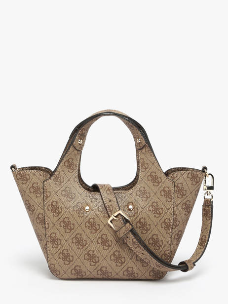 Sac Bandoulière Calista Guess Marron calista SG733475 vue secondaire 4