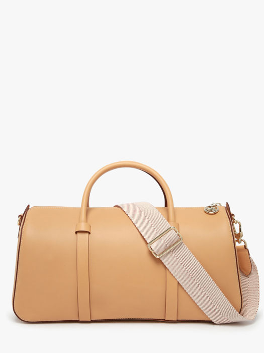 Longchamp Daylong chevron Sacs porté main Beige