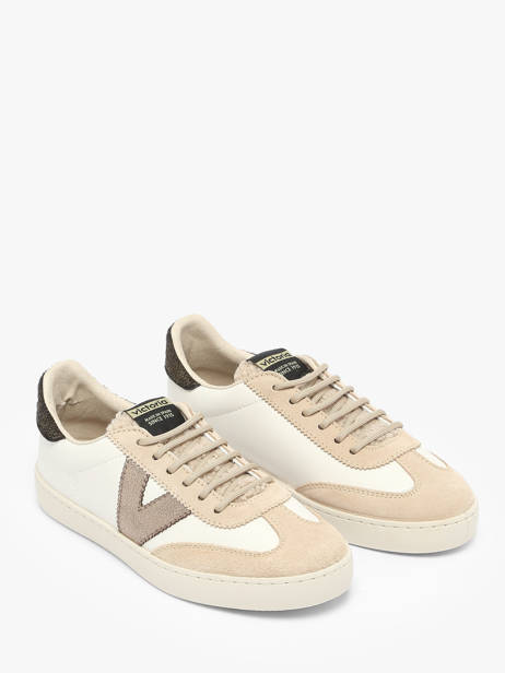 Sneakers Berlin En Cuir Victoria Beige women 1126222 vue secondaire 2