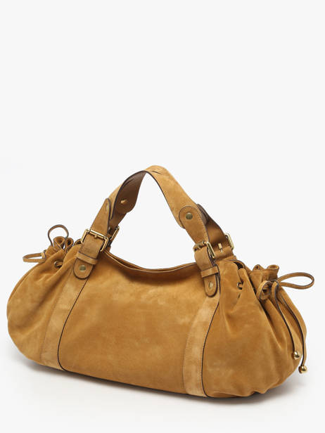 Sac Porté épaule Folk Cuir Gerard darel Beige folk DCS01407 vue secondaire 2