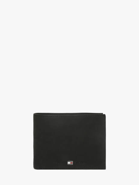 Portefeuille Johnson Cuir Tommy hilfiger Noir johnson AM00665 vue secondaire 1