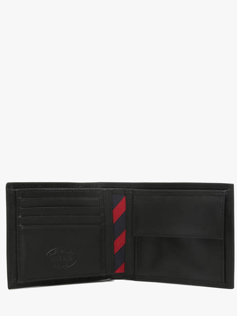 Portefeuille Johnson Cuir Tommy hilfiger Noir johnson AM00665 vue secondaire 2