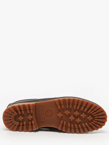 Chaussures Bateau Noreen En Cuir Timberland Marron men 32141 vue secondaire 4
