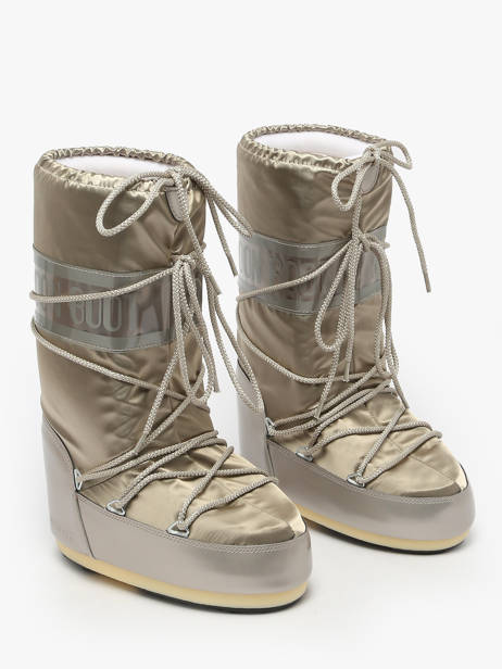 Bottes De Ski Moon boot Argent women D1401680 vue secondaire 1