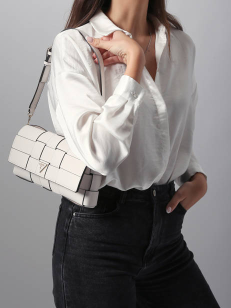 Sac Porté épaule Maylee Guess Blanc maylee WG966119 vue secondaire 1