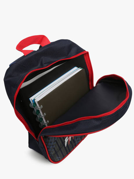 Sac à Dos 1 Compartiment Federat. france football Bleu fff 24DX201S vue secondaire 3