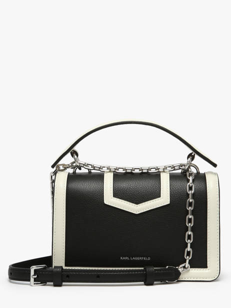 Sac Bandoulière K Nova Cuir Karl lagerfeld Noir k nova A4W30277 vue secondaire 4