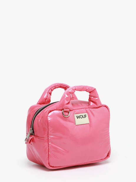 Trousse De Toilette Wouf Rose glossy TT250024 vue secondaire 1