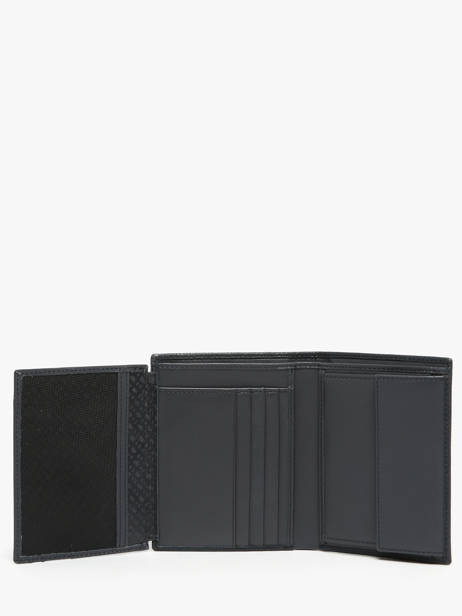 Portefeuille Porte-monnaie Grained Cuir Hugo boss Bleu grained HLO416N vue secondaire 2