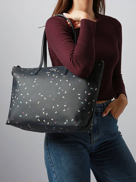 Sac Porté épaule A4 Holiday Lacoste Bleu holiday NF5141HN vue secondaire 1