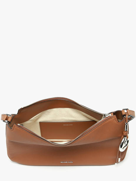 Sac Porté épaule Nolita Cuir Michael kors Marron nolita F5SY5M6L vue secondaire 3