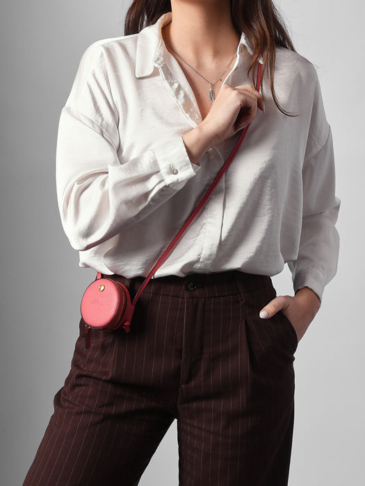 Longchamp Epure surf Porte-monnaie Rose