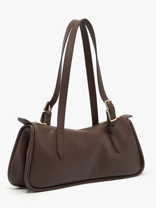 Longchamp Looong Besaces Marron