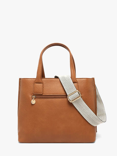 Sac Porté Main Zip Lulu castagnette Marron zip ALBERTO vue secondaire 4