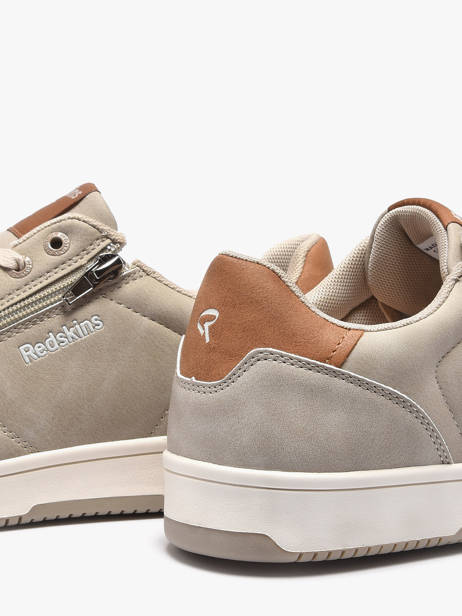 Sneakers Redskins Beige men GOBAT vue secondaire 2