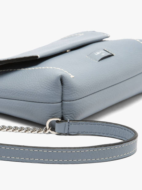 Sac Bandoulière Ninon Soft Cuir Lancel Bleu ninon A14030 vue secondaire 3