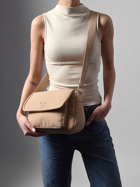 Sac Bandoulière M Primevere Woomen Beige primevere WPRI08 vue secondaire 2