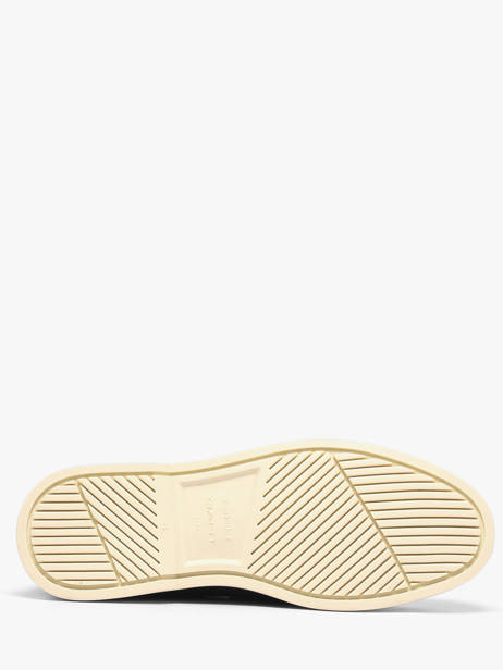 Mocassins En Cuir Gant Noir men BOERYG46 vue secondaire 4