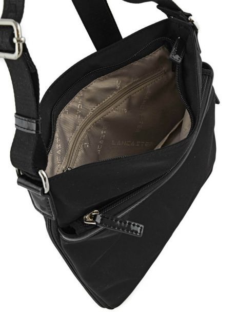 Sac BandouliÃ¨re Basic Vernis Lancaster Noir basic vernis 59 vue secondaire 6