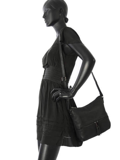 Sac BandouliÃ¨re Gracieuse Hexagona Noir gracieuse 315314 vue secondaire 1