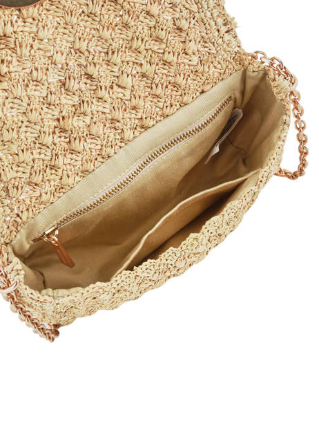 Sac BandouliÃ¨re Moon Raphia Vanessa bruno Beige moon raphia 73V40533 vue secondaire 4