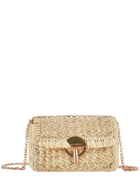 Sac BandouliÃ¨re Moon Raphia Vanessa bruno Beige moon raphia 73V40533