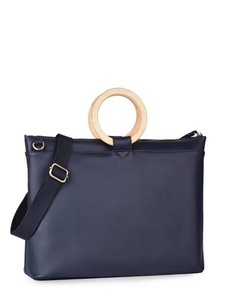 Sac PortÃ© Main Succulente Woomen Bleu succulente WSUC05 vue secondaire 5